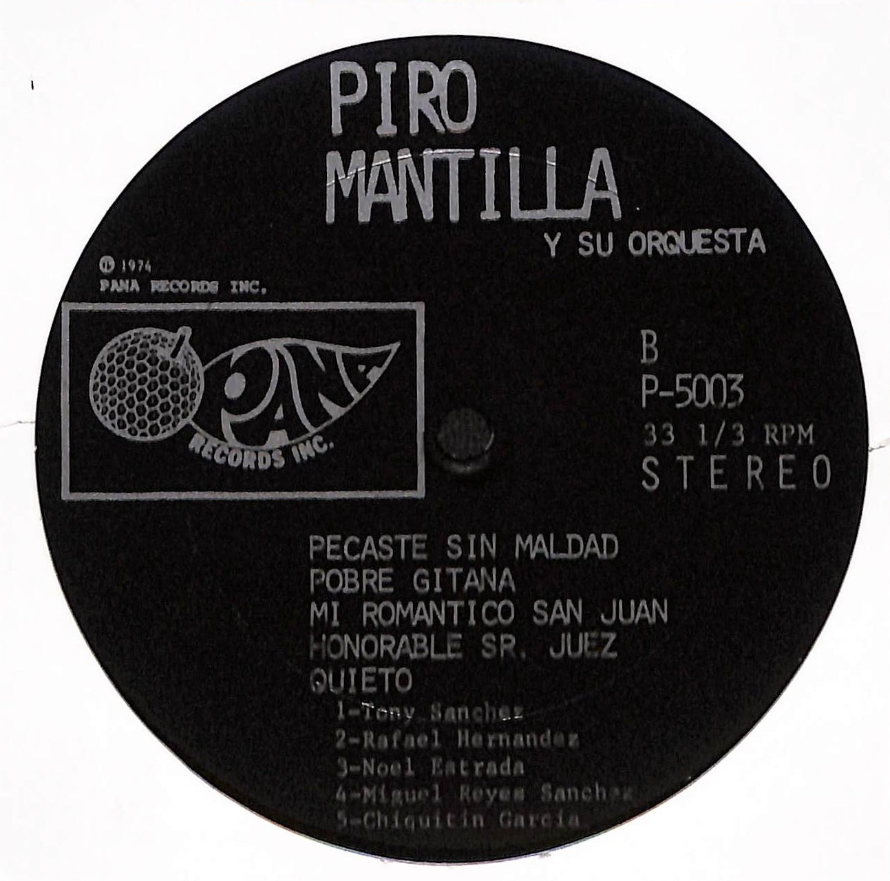 Piro Mantilla Y Su Orquesta