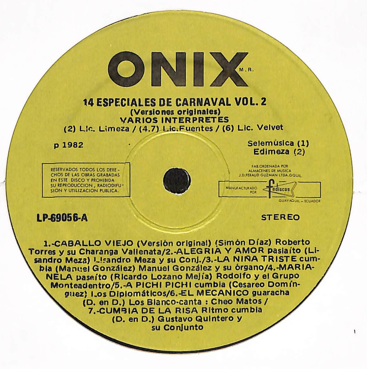 14 Especiales De Carnaval Vol. 2