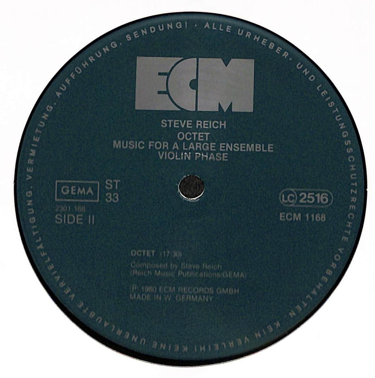 Octet • Music For A Large Ensemble • Violin Phase