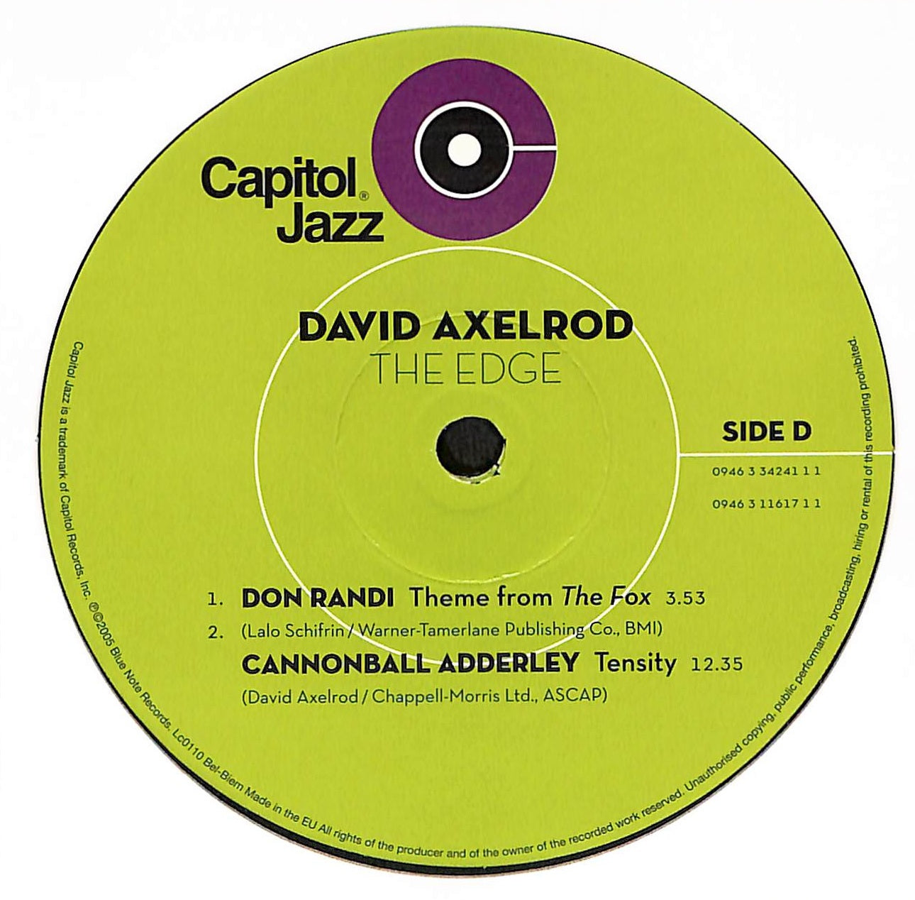 The Edge: David Axelrod At Capitol Records 1966-1970