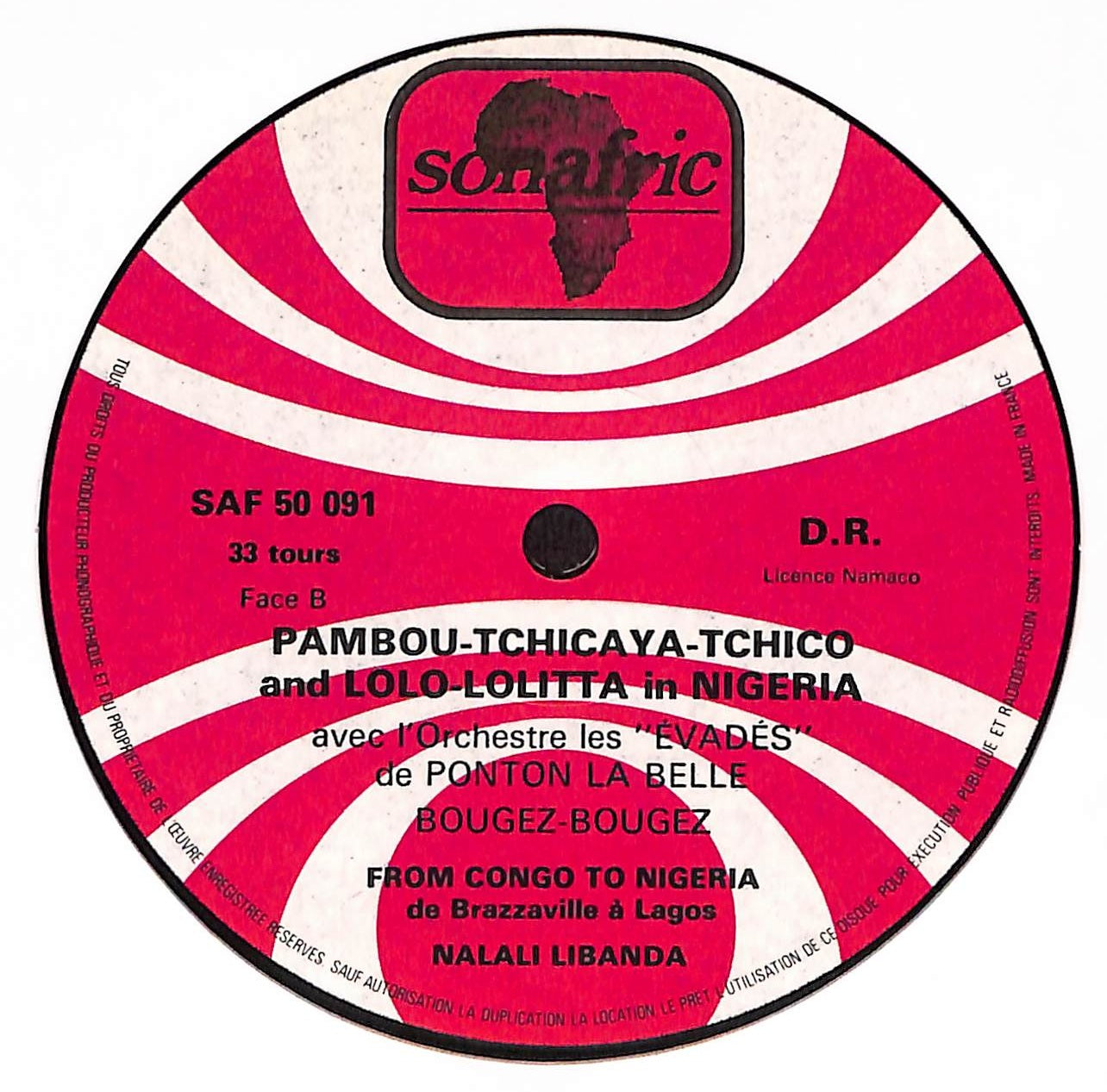 Le Fantastique Pambou-Tchicaya-Tchico And Lolo-Lolitta In Nigéria