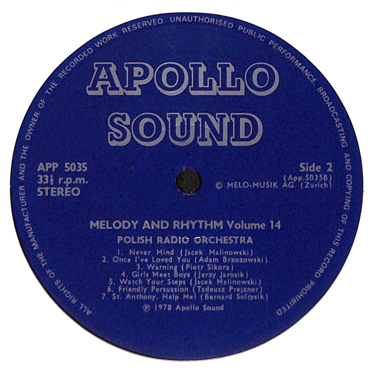 Melody And Rhythm Volume 14