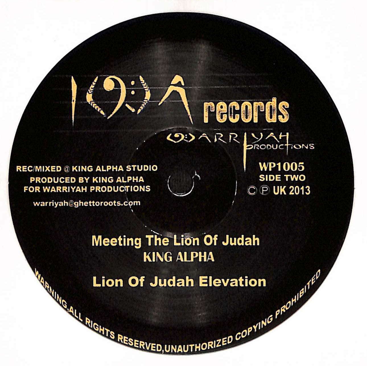 I & I Trust In Jah / Meeting The Lion Of Judah