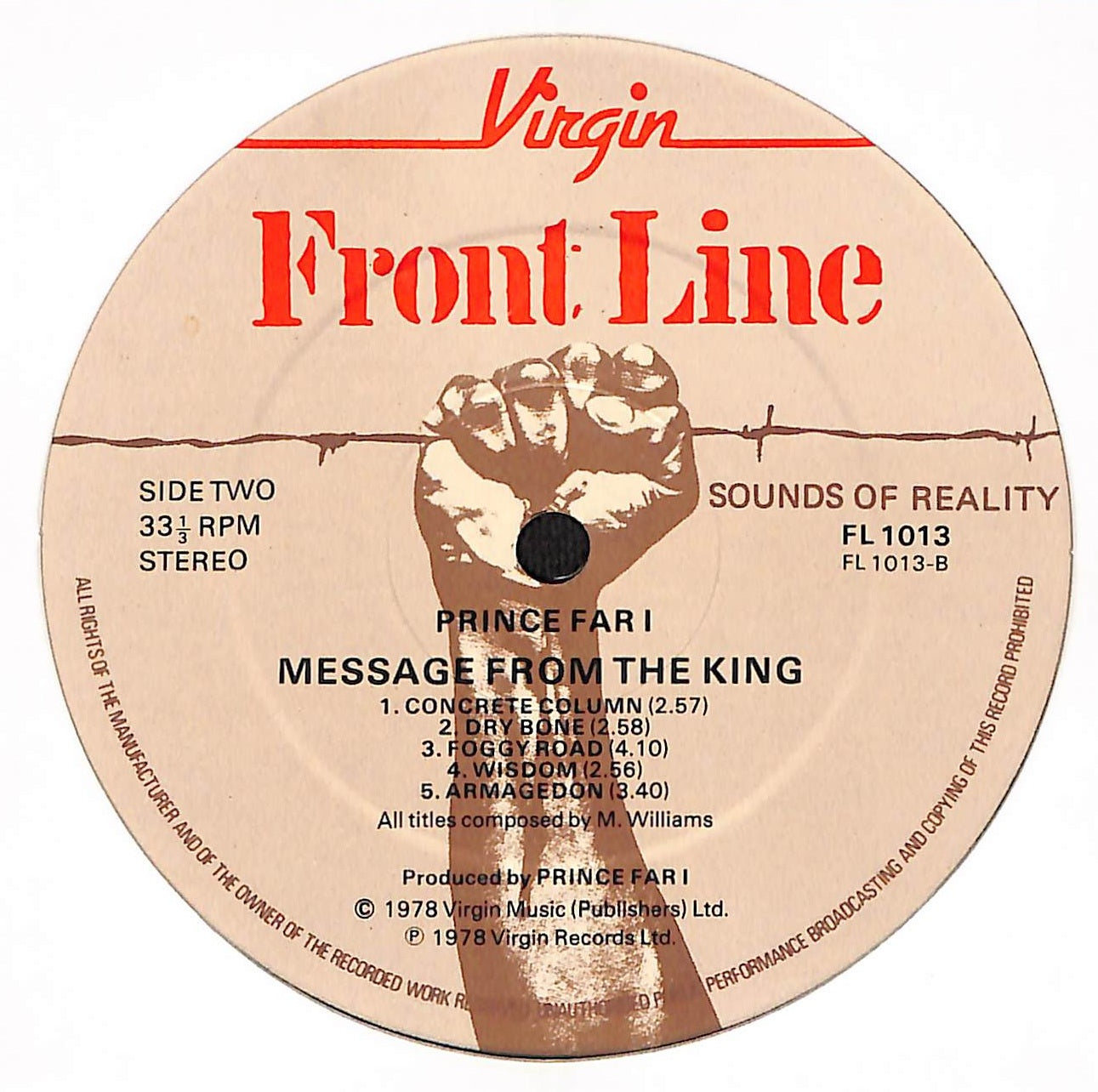 Message From The King