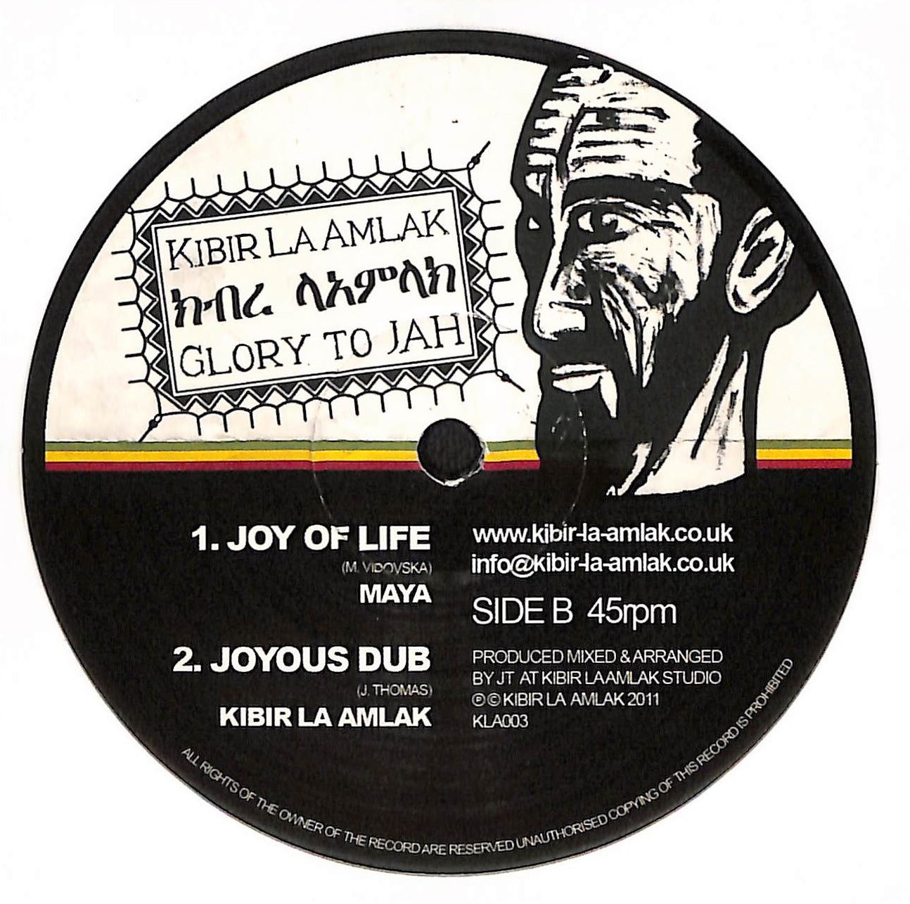 Behold / Lost Identity / Joy Of Life / Joyous Dub