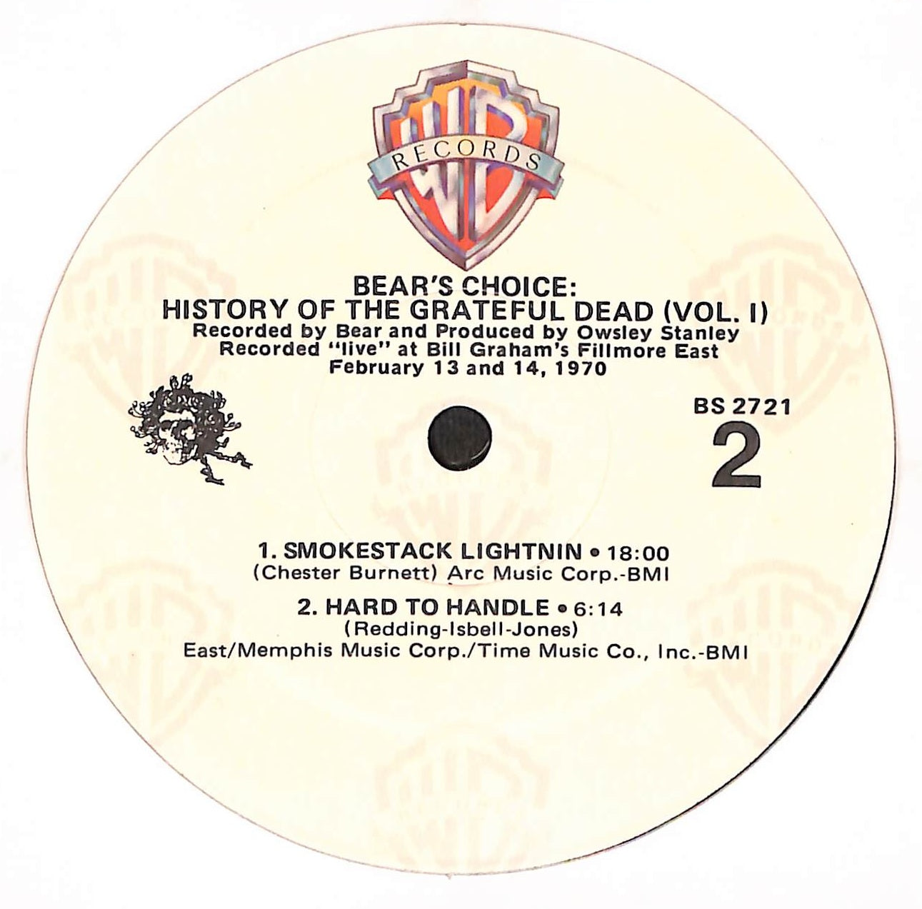 History Of The Grateful Dead, Vol. 1 (Bear's Choice)