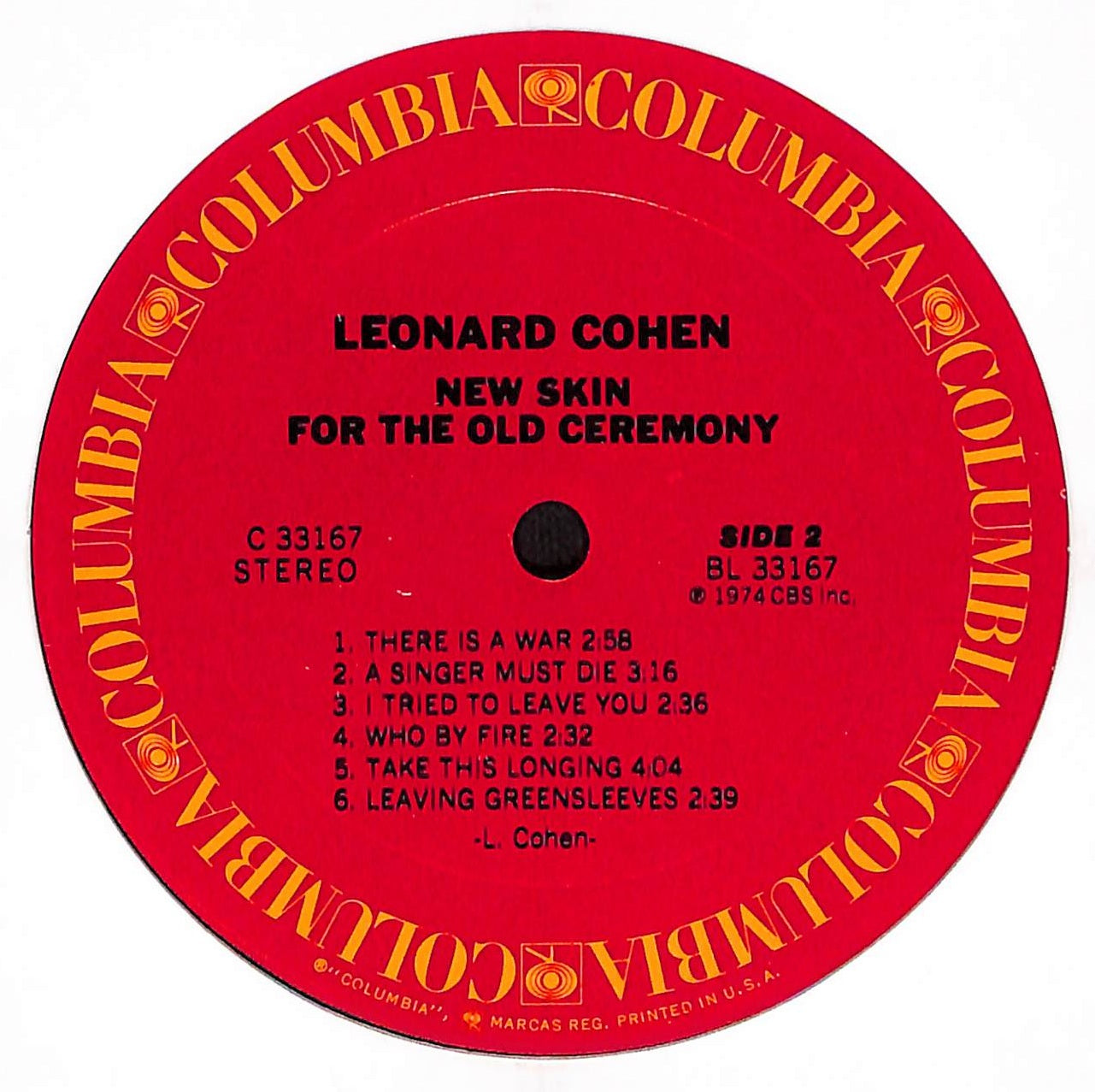 New Skin For The Old Ceremony