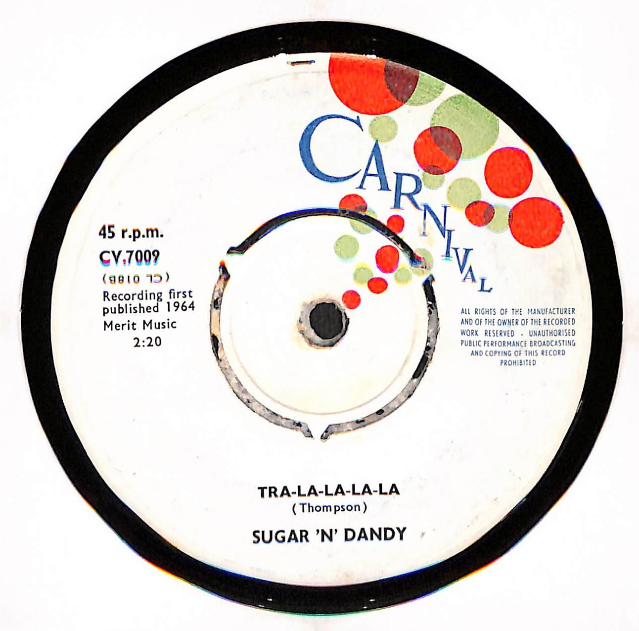 Oh Dear, What Can The Matter Be? / Tra-La-La-La-La