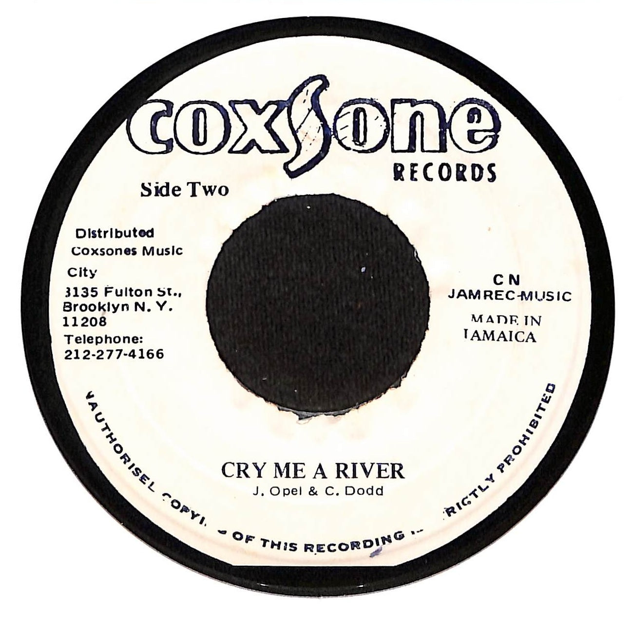 Eternal Love c/w Cry Me A River