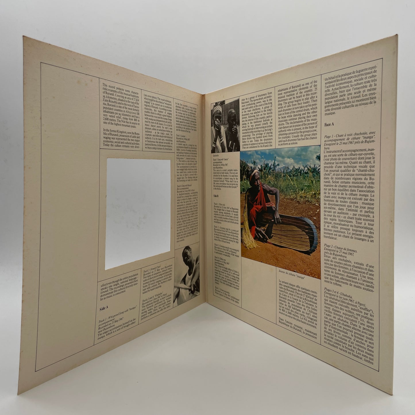 Burundi - Musiques Traditionnelles