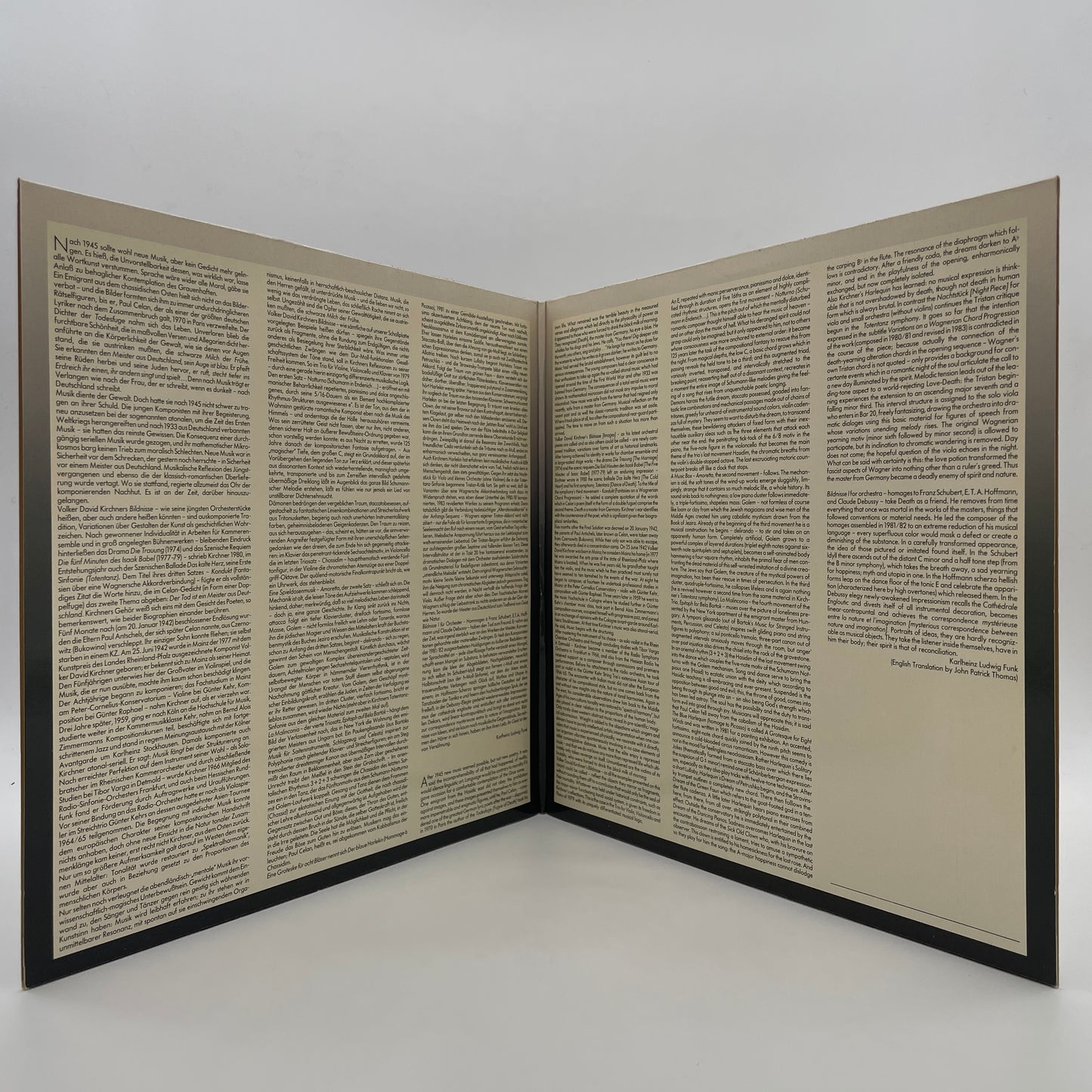 Bildnisse I – Harlekin – Trio – Nachtstück