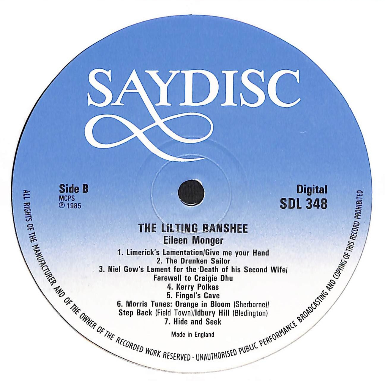 The Lilting Banshee: Traditional Airs & Dances For Celtic Harp