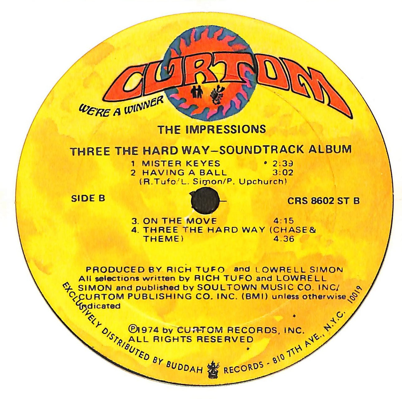 Three The Hard Way (Original Motion Picture Soundtrack)