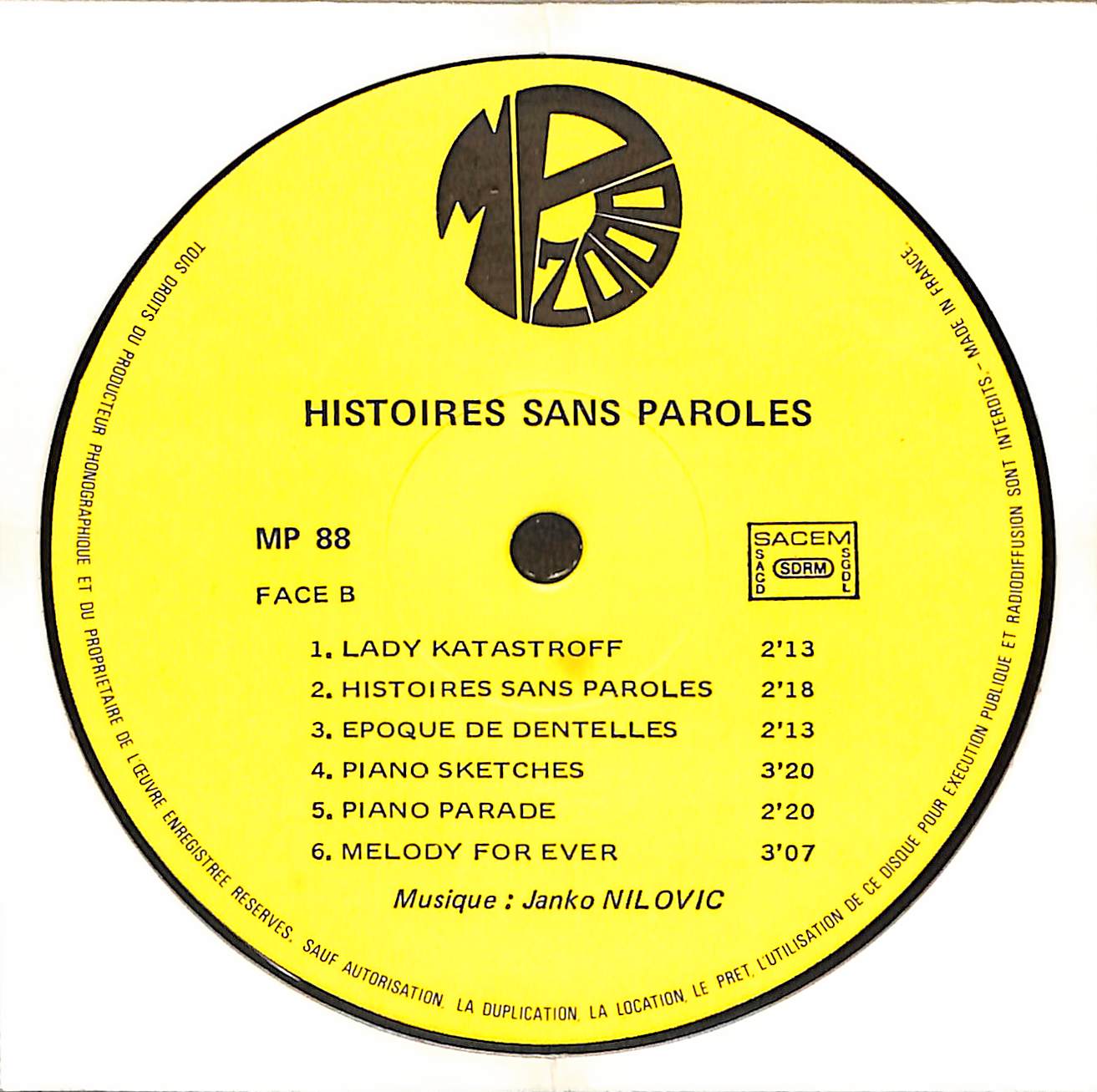 Histoires Sans Paroles