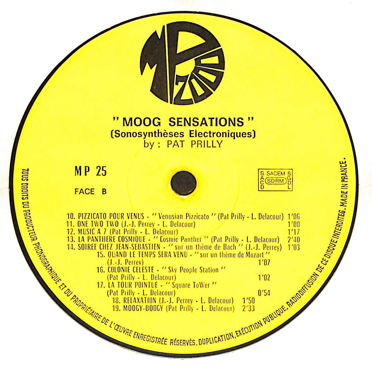 Moog Sensations (Sonosyntheses Electroniques)