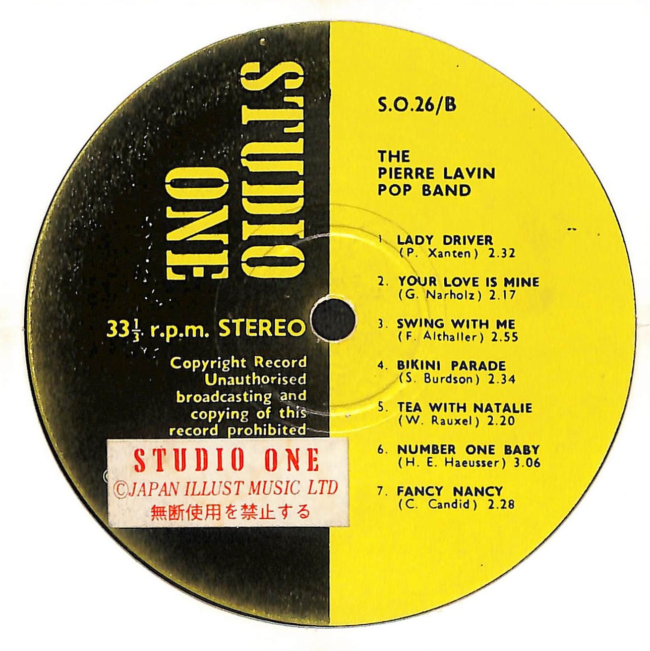 The Benno Wagner Choir And Orchestra / The Pierre Lavin Pop Band