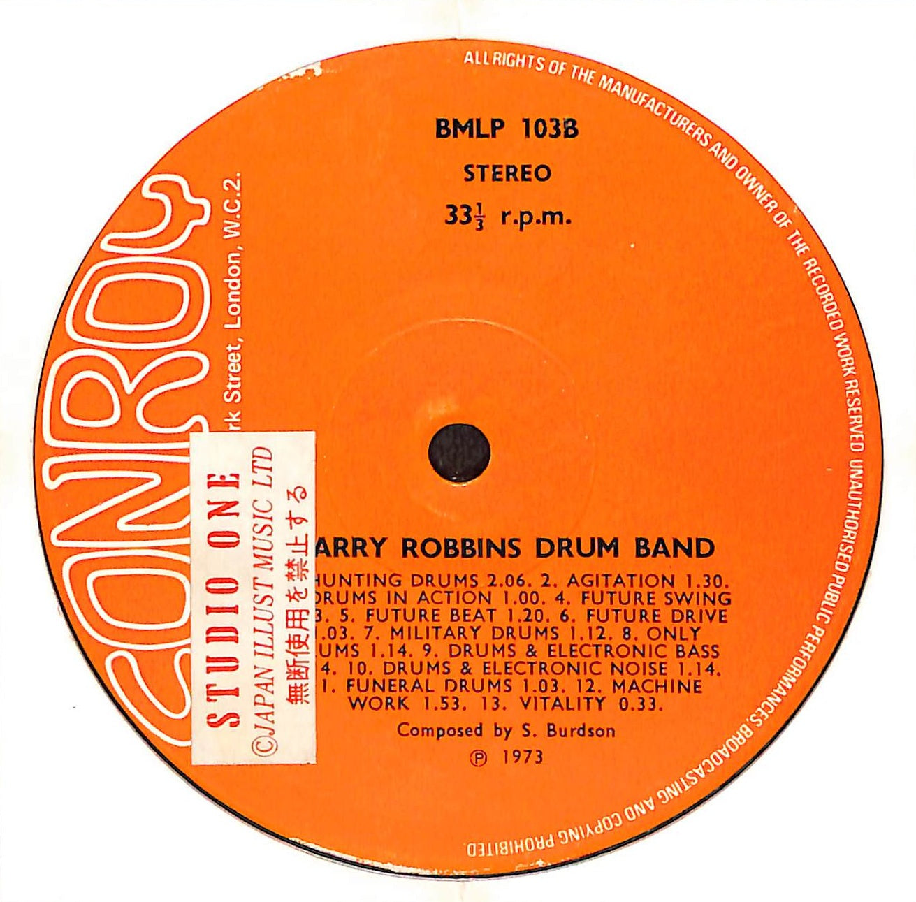 Larry Robbins' Clap-Trap Drums / Larry Robbins' Drum Band