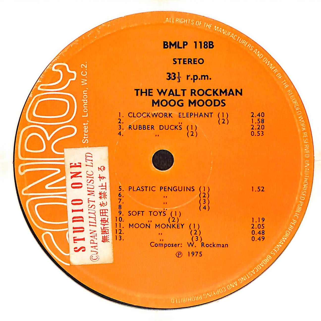 The Walt Rockman Moog Moods