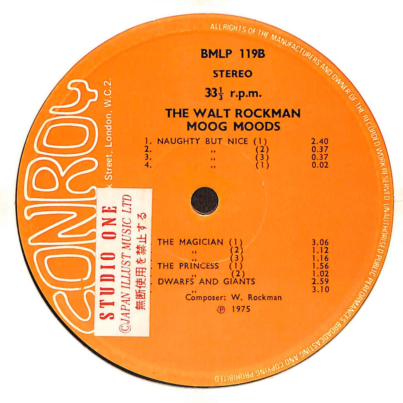 The Walt Rockman Moog Moods