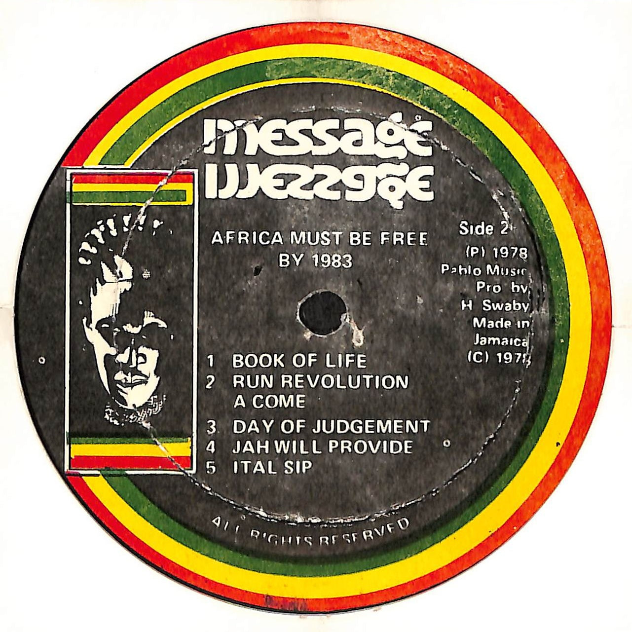 Africa Must Be Free By 1983.