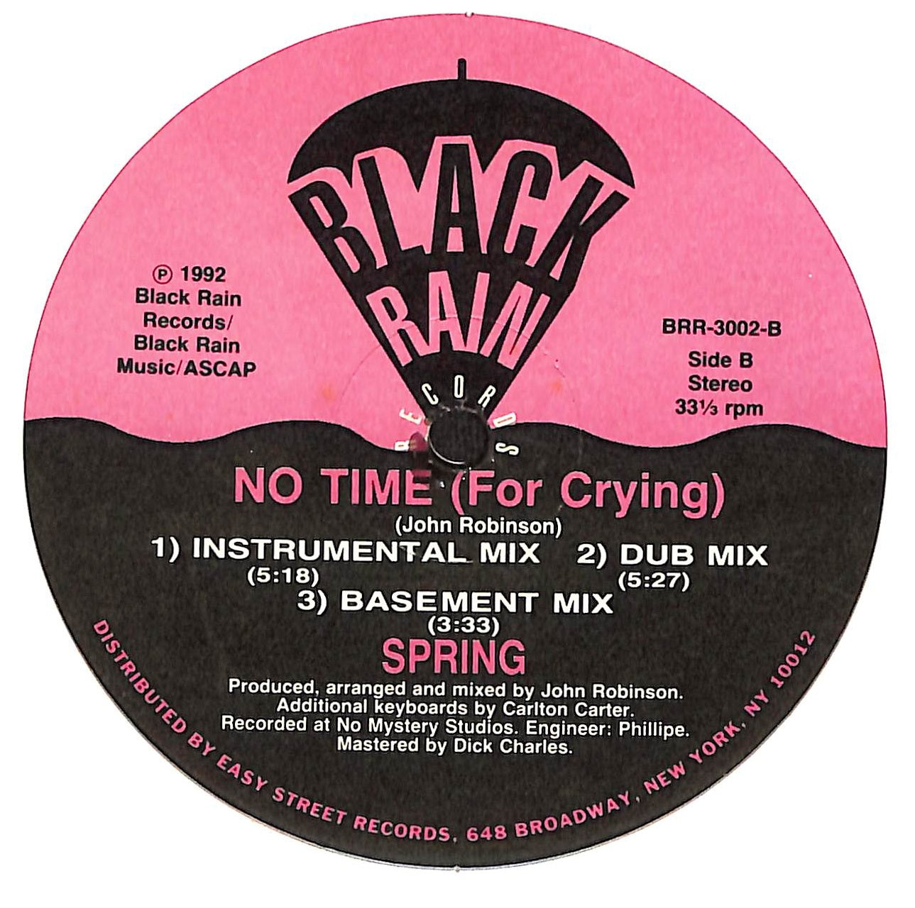 No Time (For Crying)