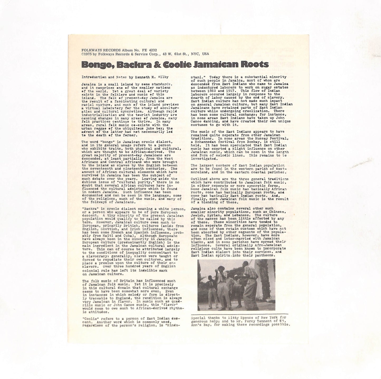 Bongo, Backra & Coolie: Jamaican Roots, Vol. 2