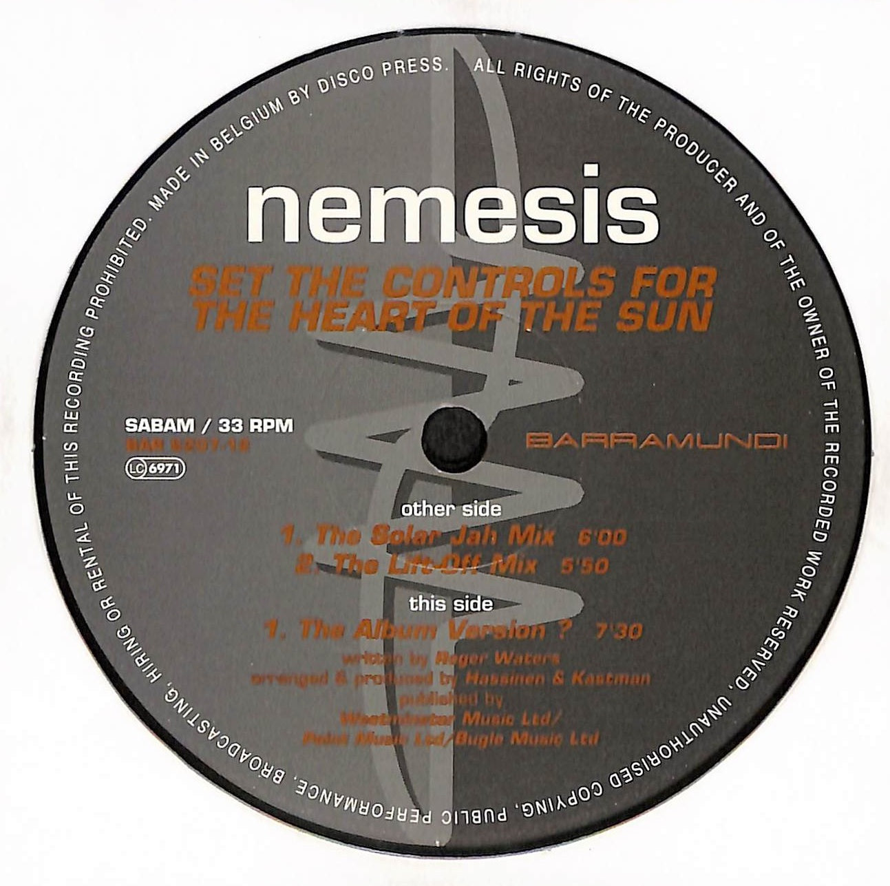 Set The Controls For The Heart Of The Sun