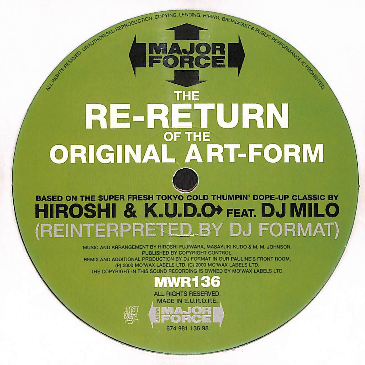 The Re-Return Of The Original Art-Form (Reinterpreted By DJ Format)