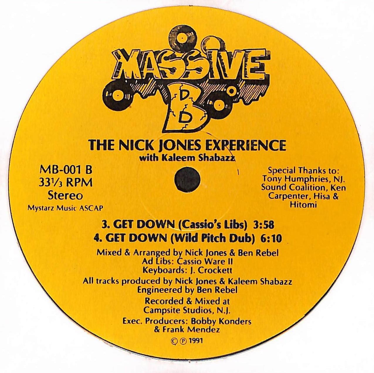 Wake Up People / Get Down