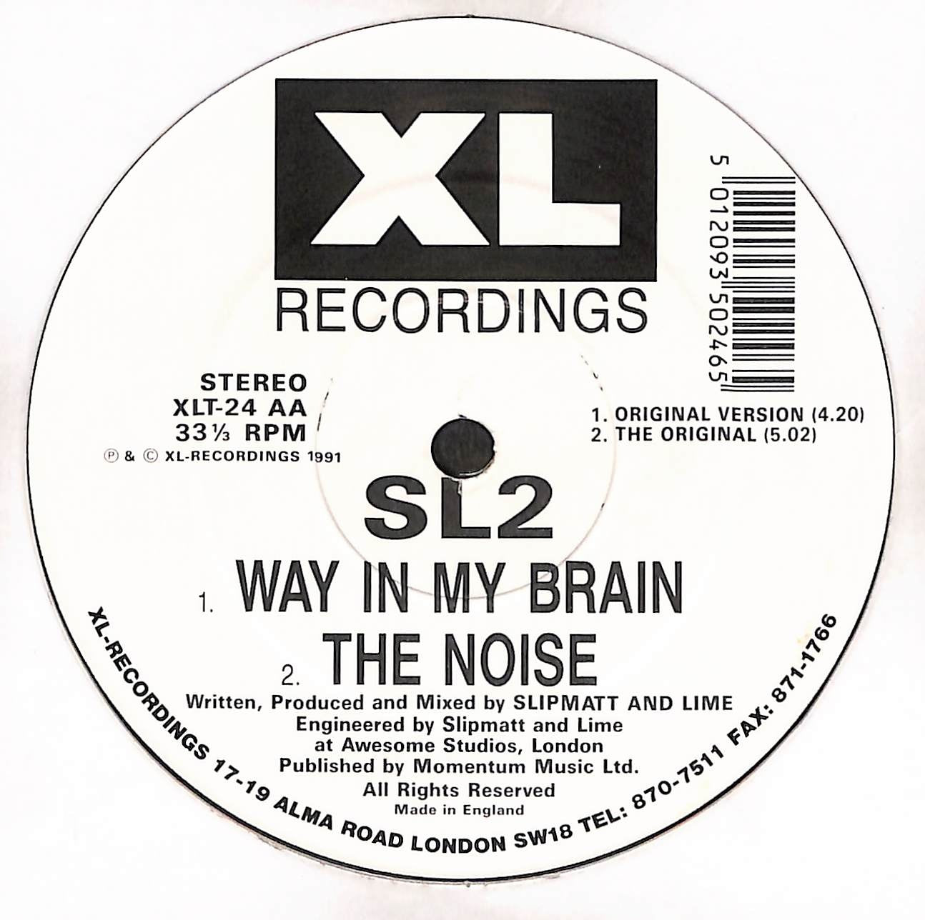 DJ's Take Control / Way In My Brain