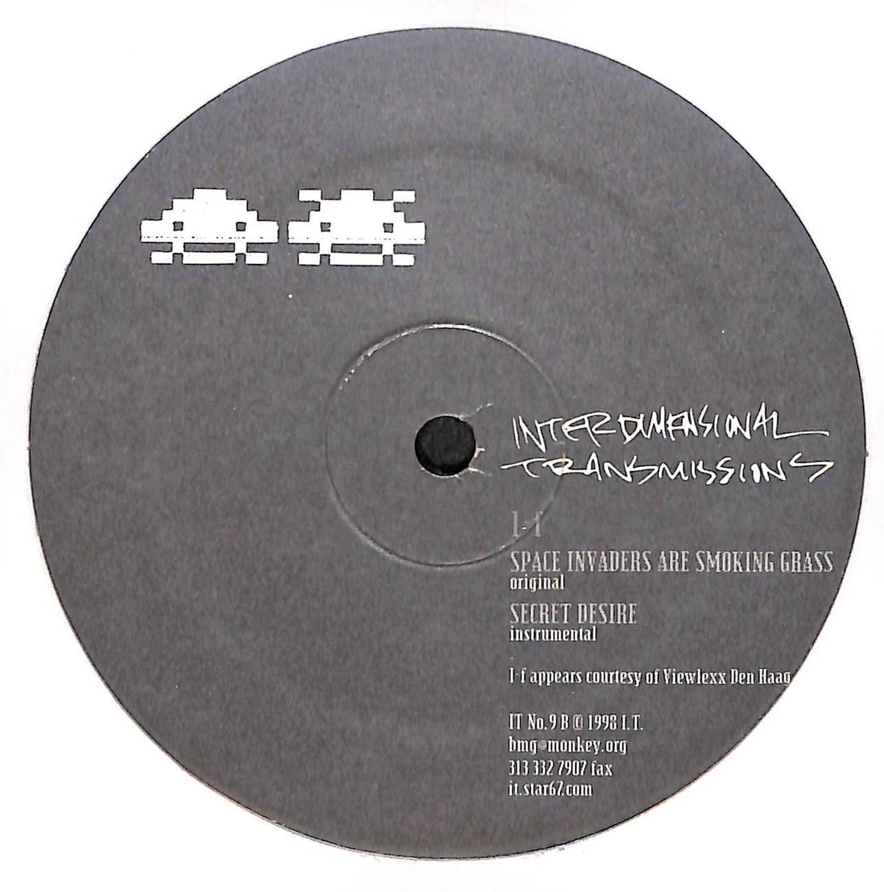 Space Invaders Are Smoking Grass