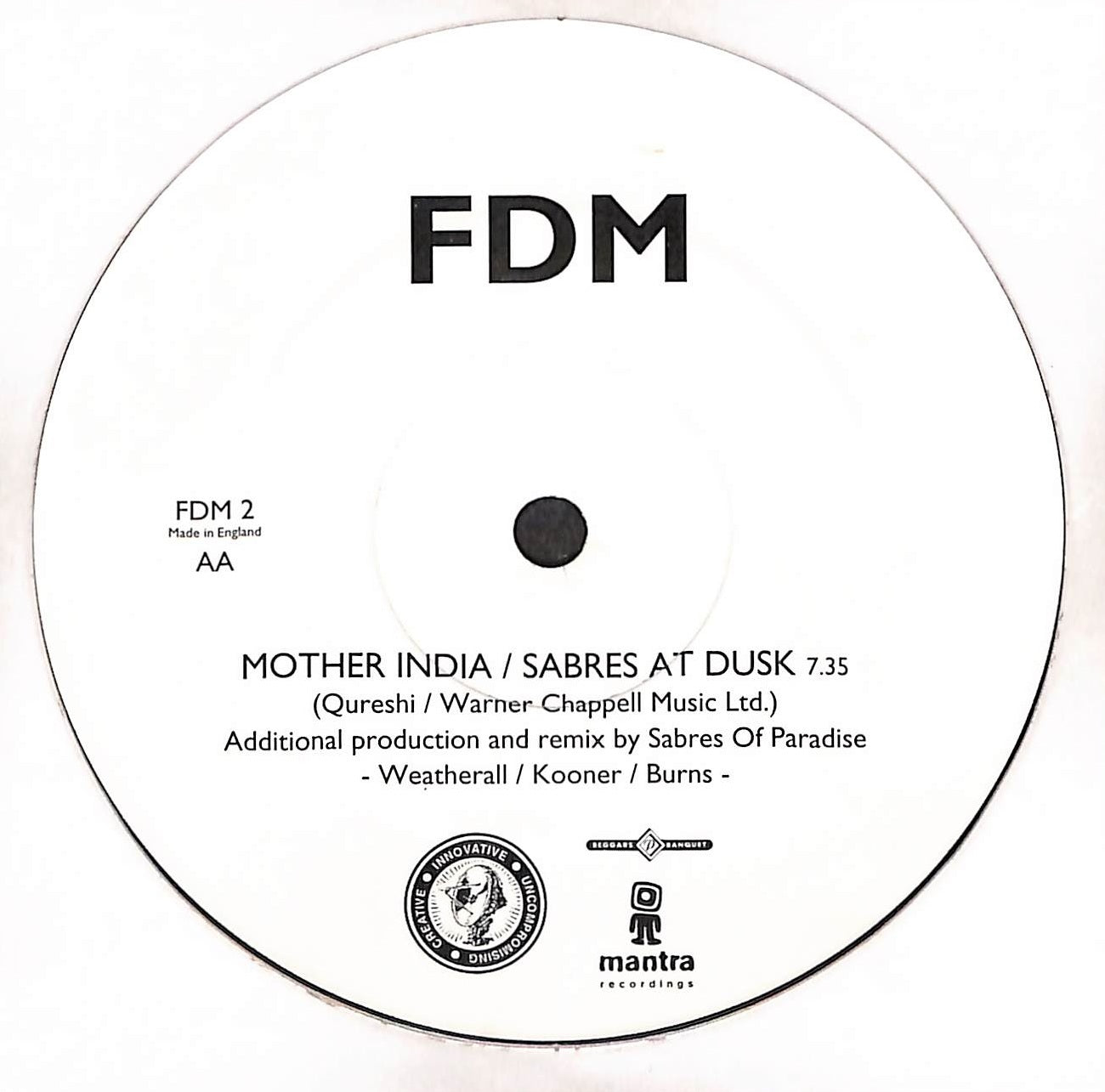 Mother India (Sabres Of Paradise Remixes)