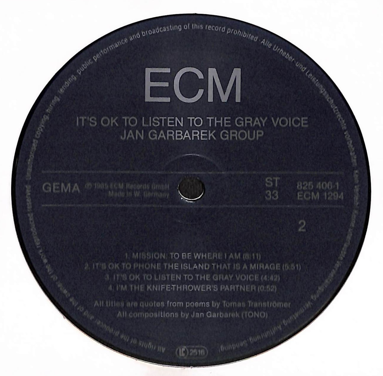 It's OK To Listen To The Gray Voice