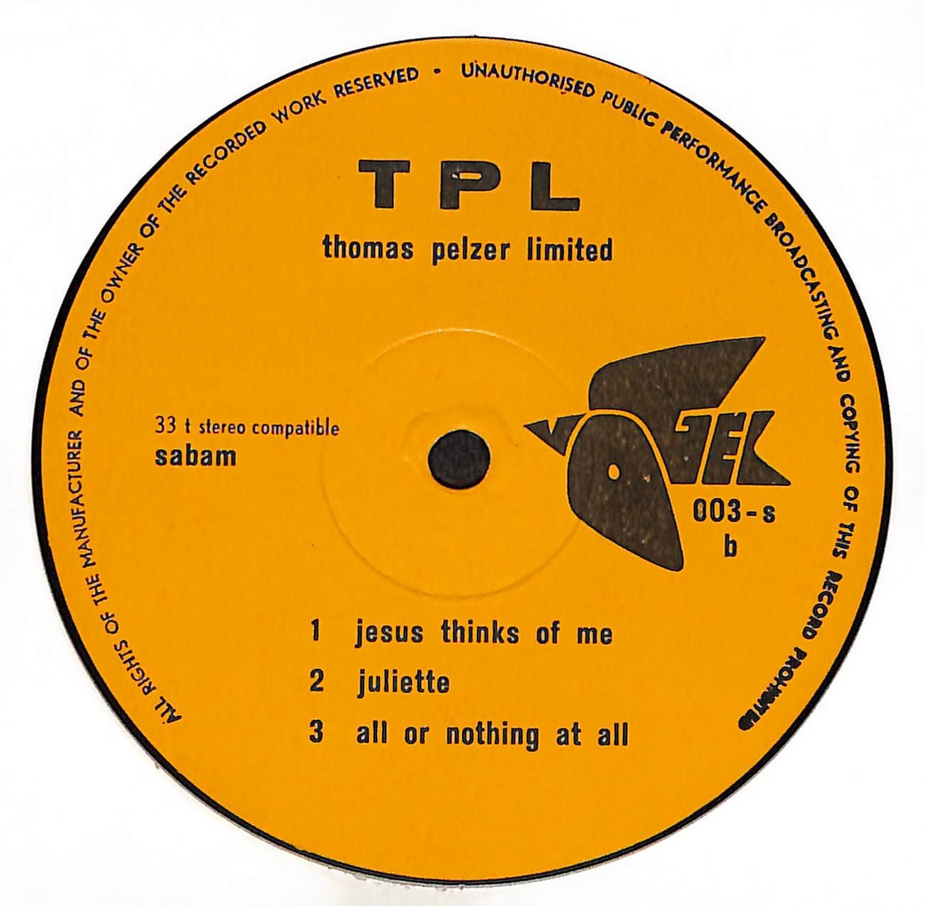 TPL (Thomas Pelzer Limited)