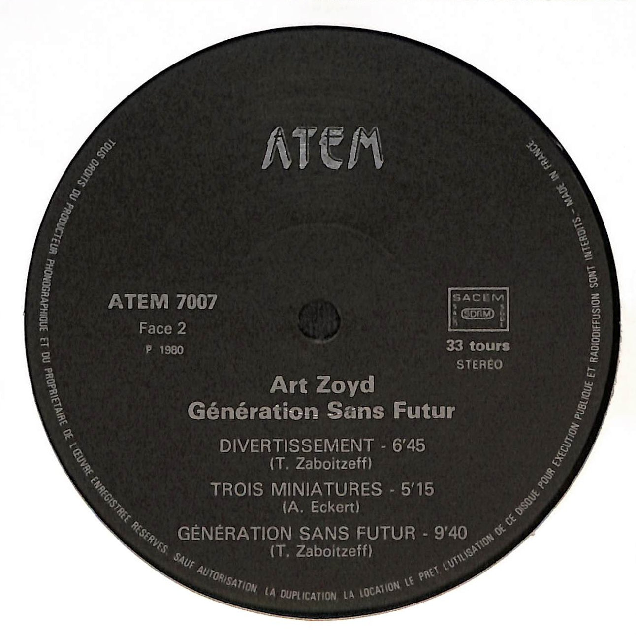 Génération Sans Futur