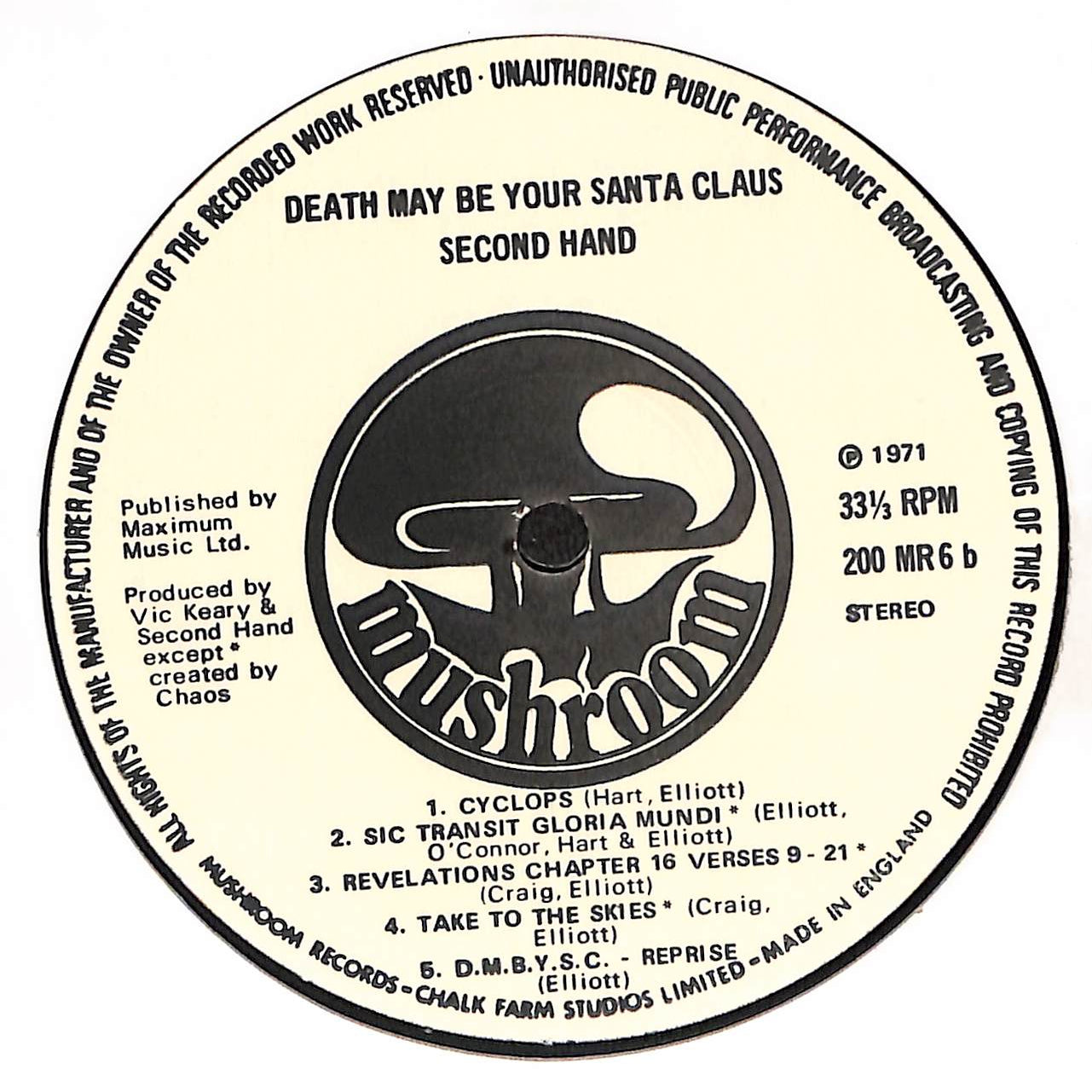 Death May Be Your Santa Claus