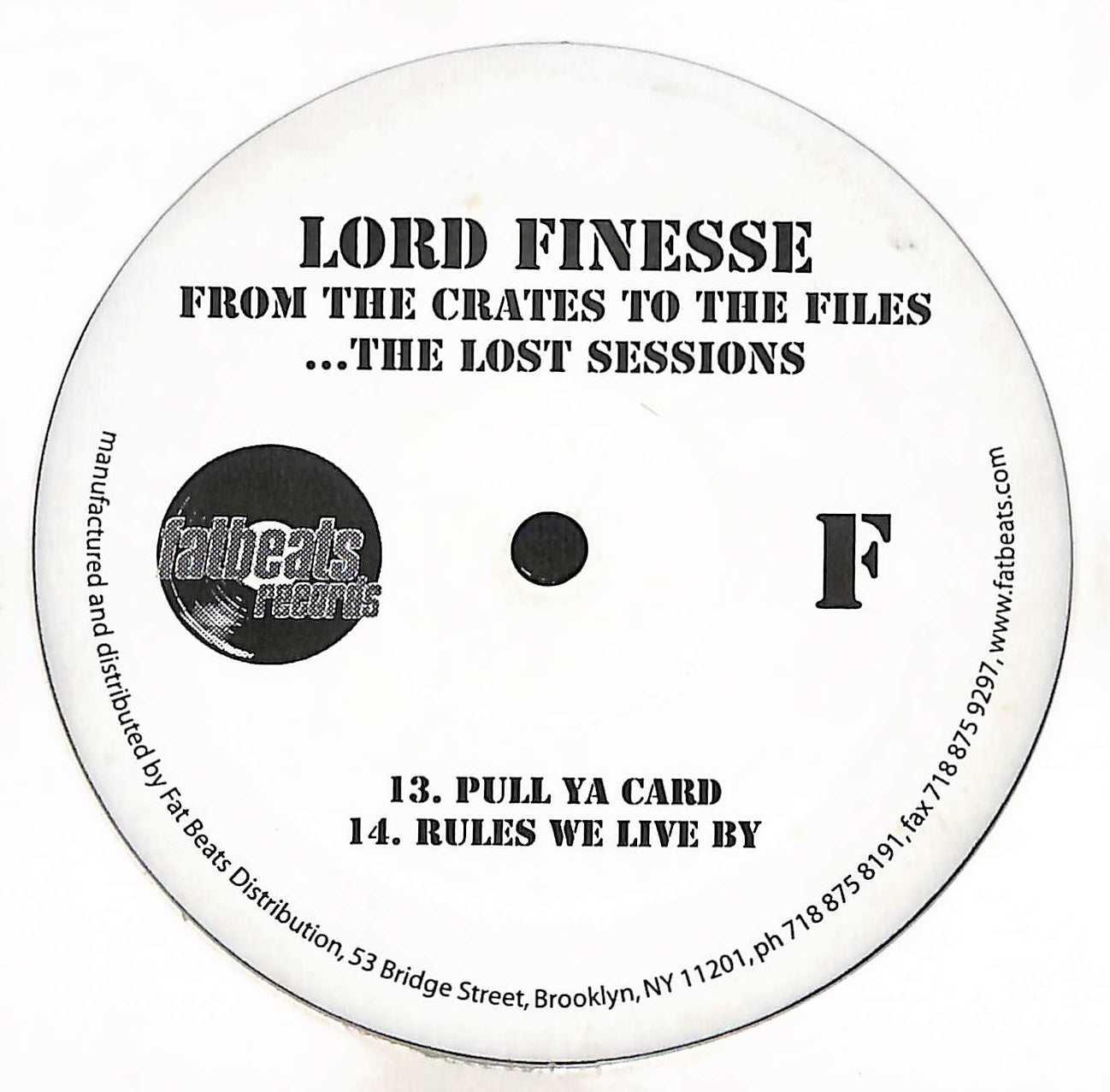 From The Crates To The Files ...The Lost Sessions