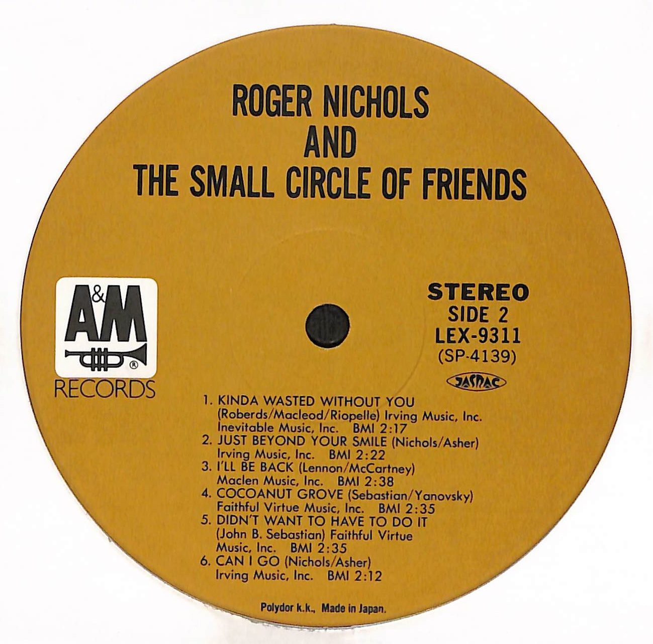 Roger Nichols & The Small Circle Of Friends