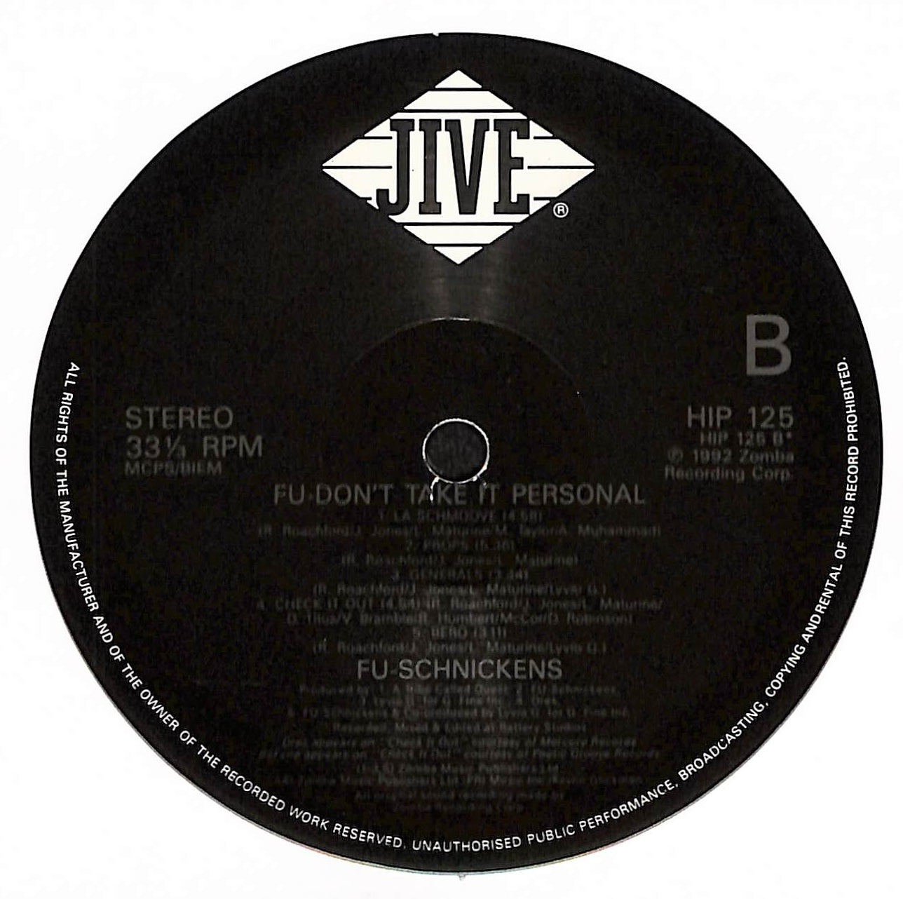 F.U. Don't Take It Personal