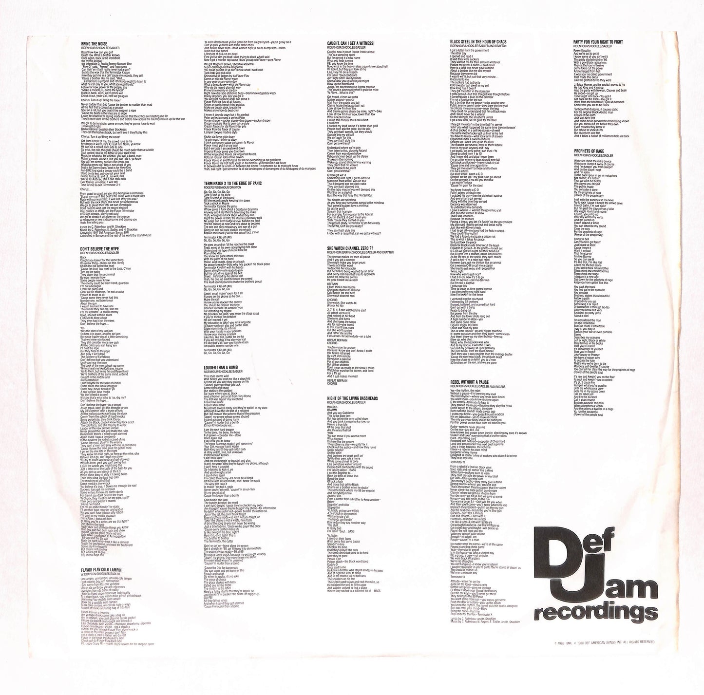 It Takes A Nation Of Millions To Hold Us Back