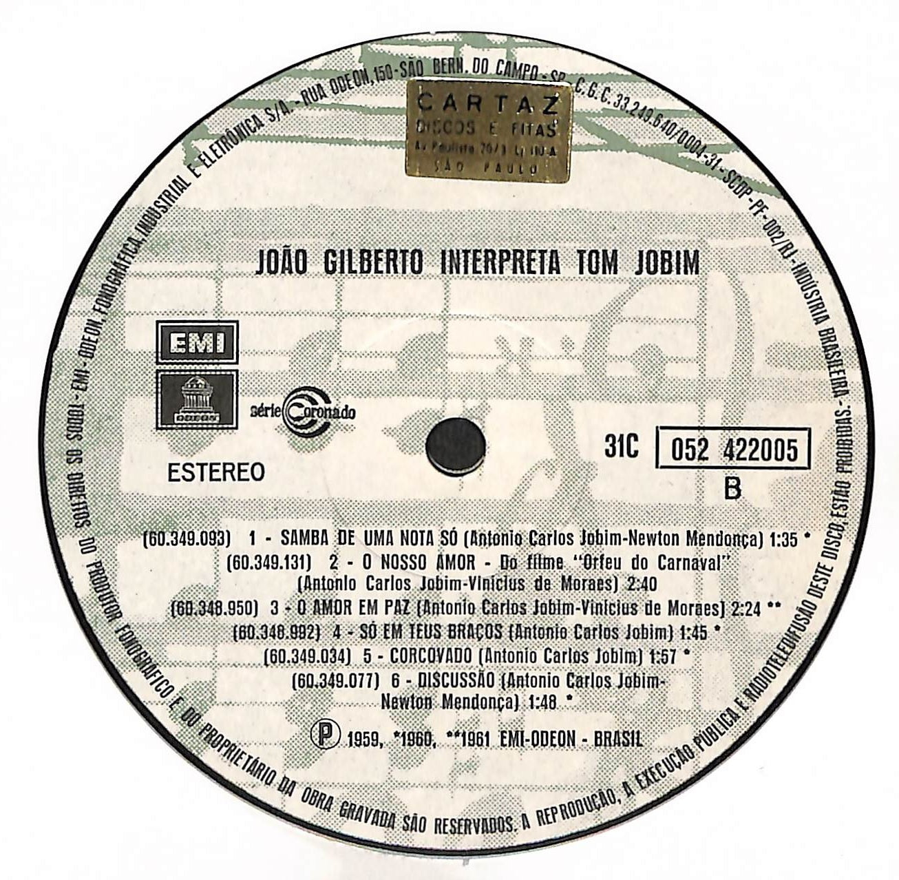 João Gilberto Interpreta Tom Jobim