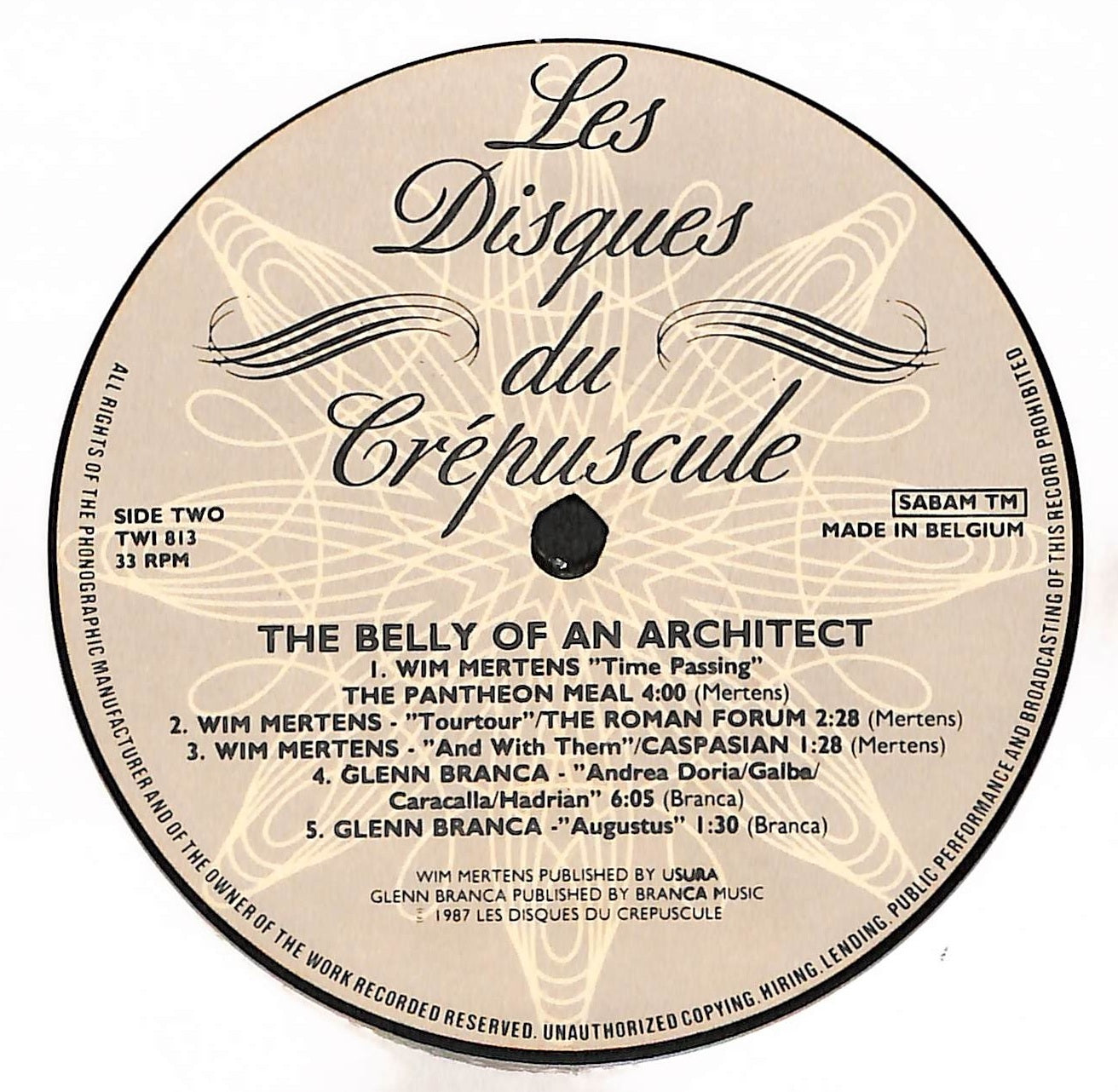 The Belly Of An Architect