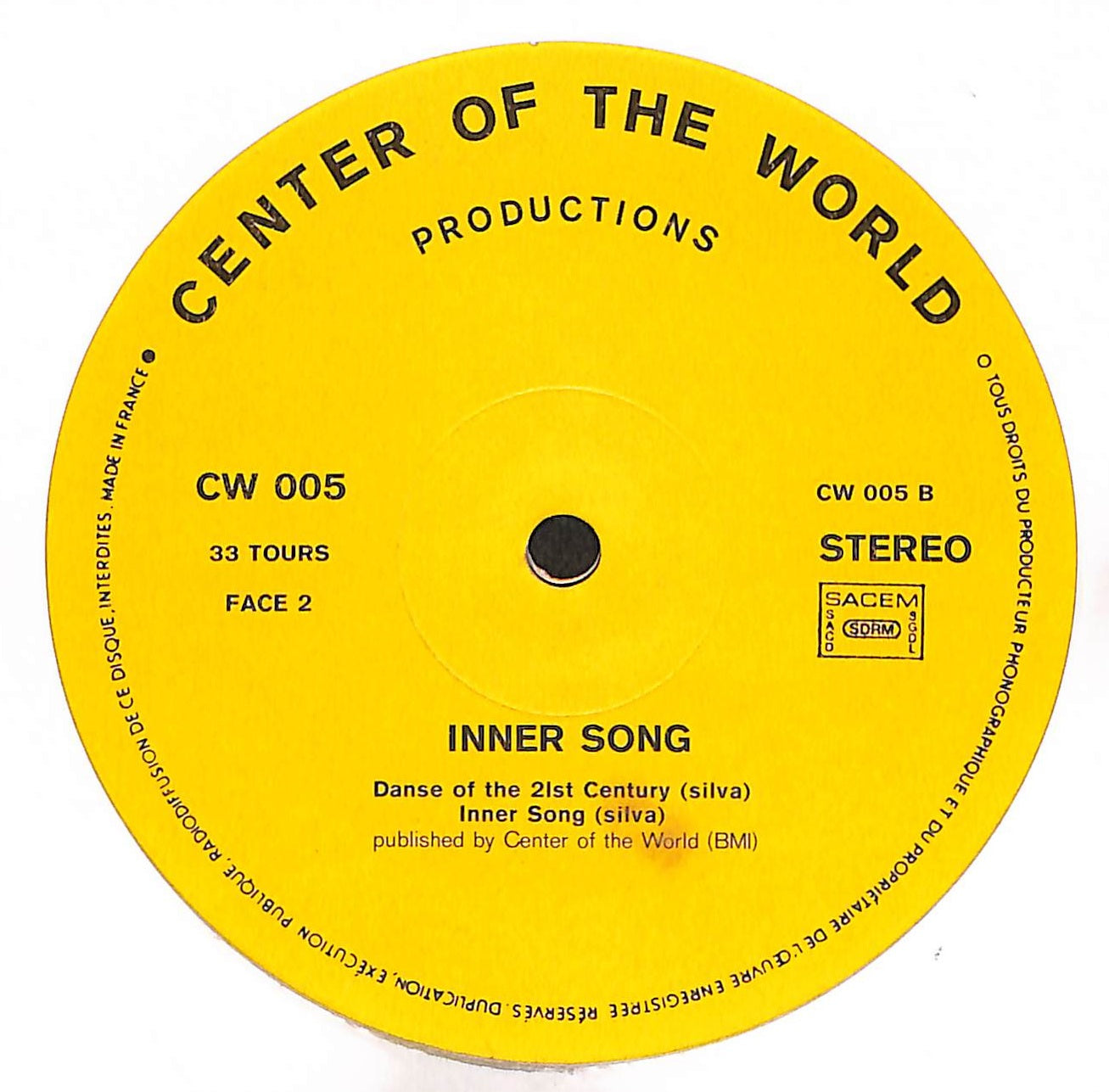 Inner Song - Pieces For Bass And Voice
