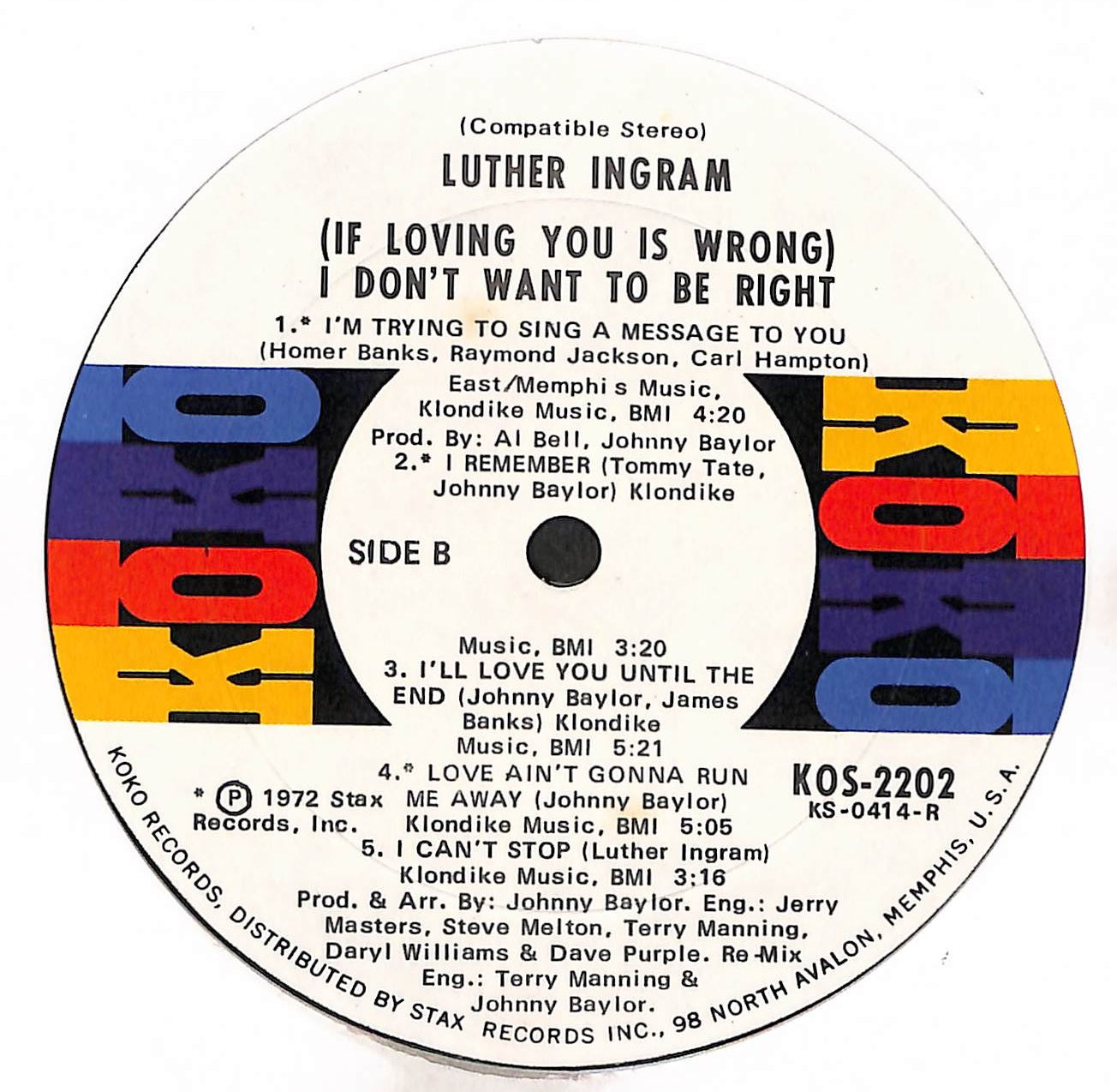 (If Loving You Is Wrong) I Don't Want To Be Right