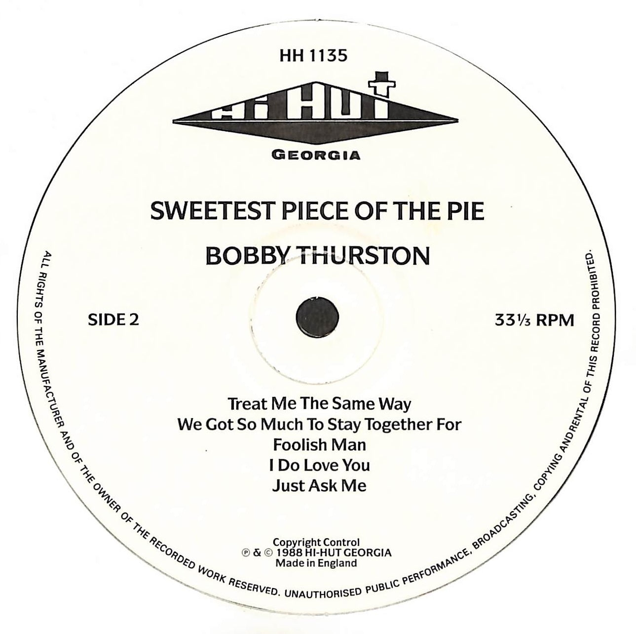 Sweetest Piece Of The Pie