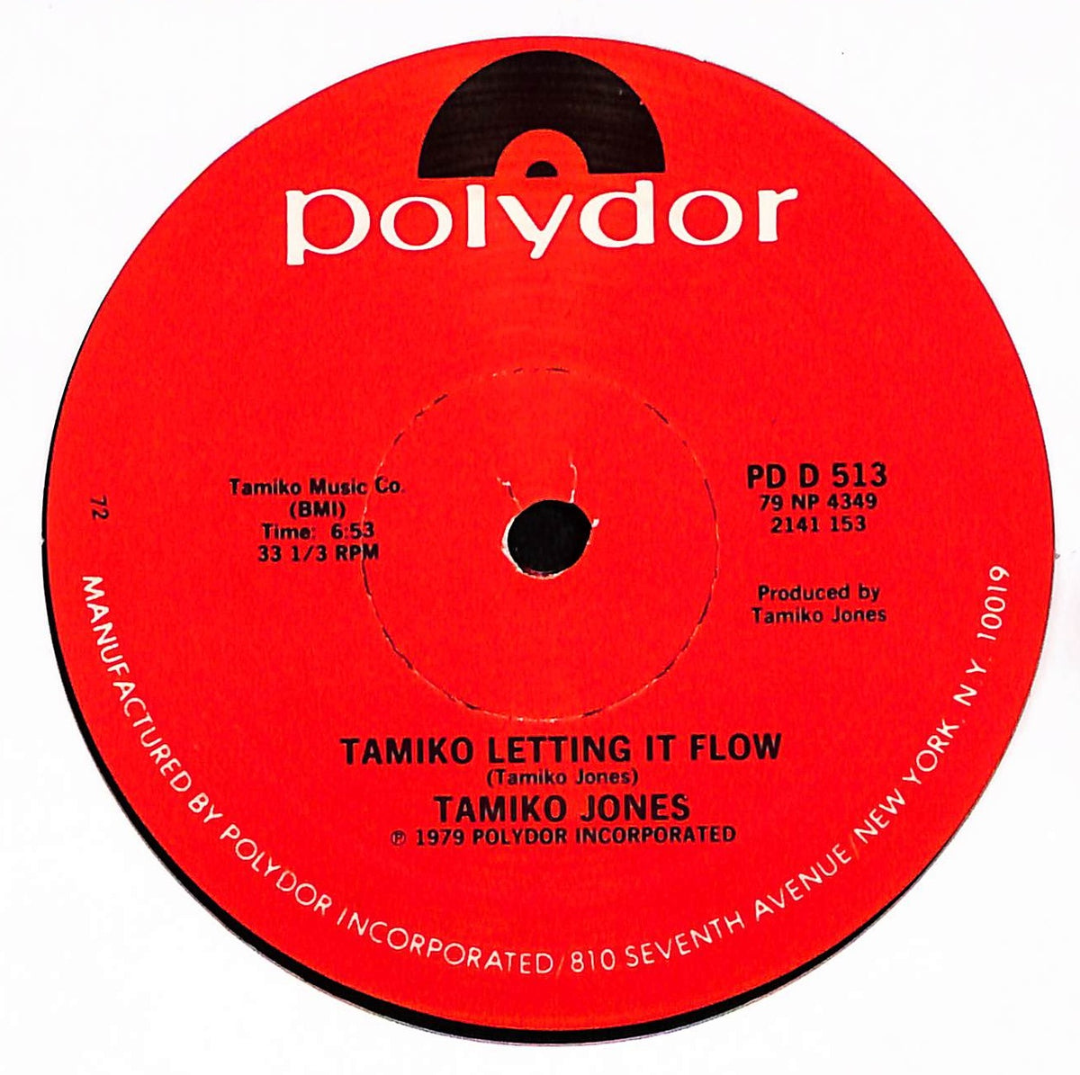 Can't Live Without Your Love / Tamiko Letting It Flow
