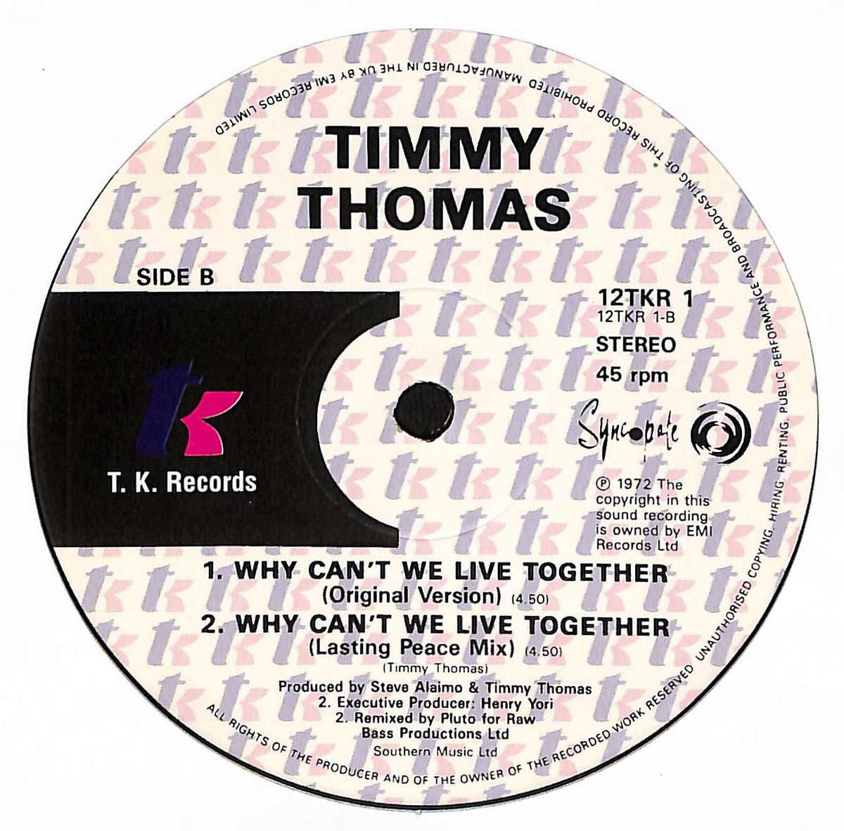 Why Can't We Live Together? (1990 Remix)