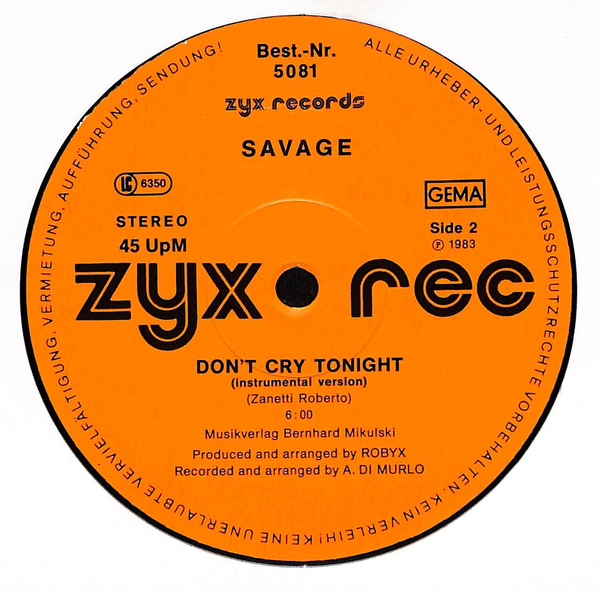 Don't Cry Tonight