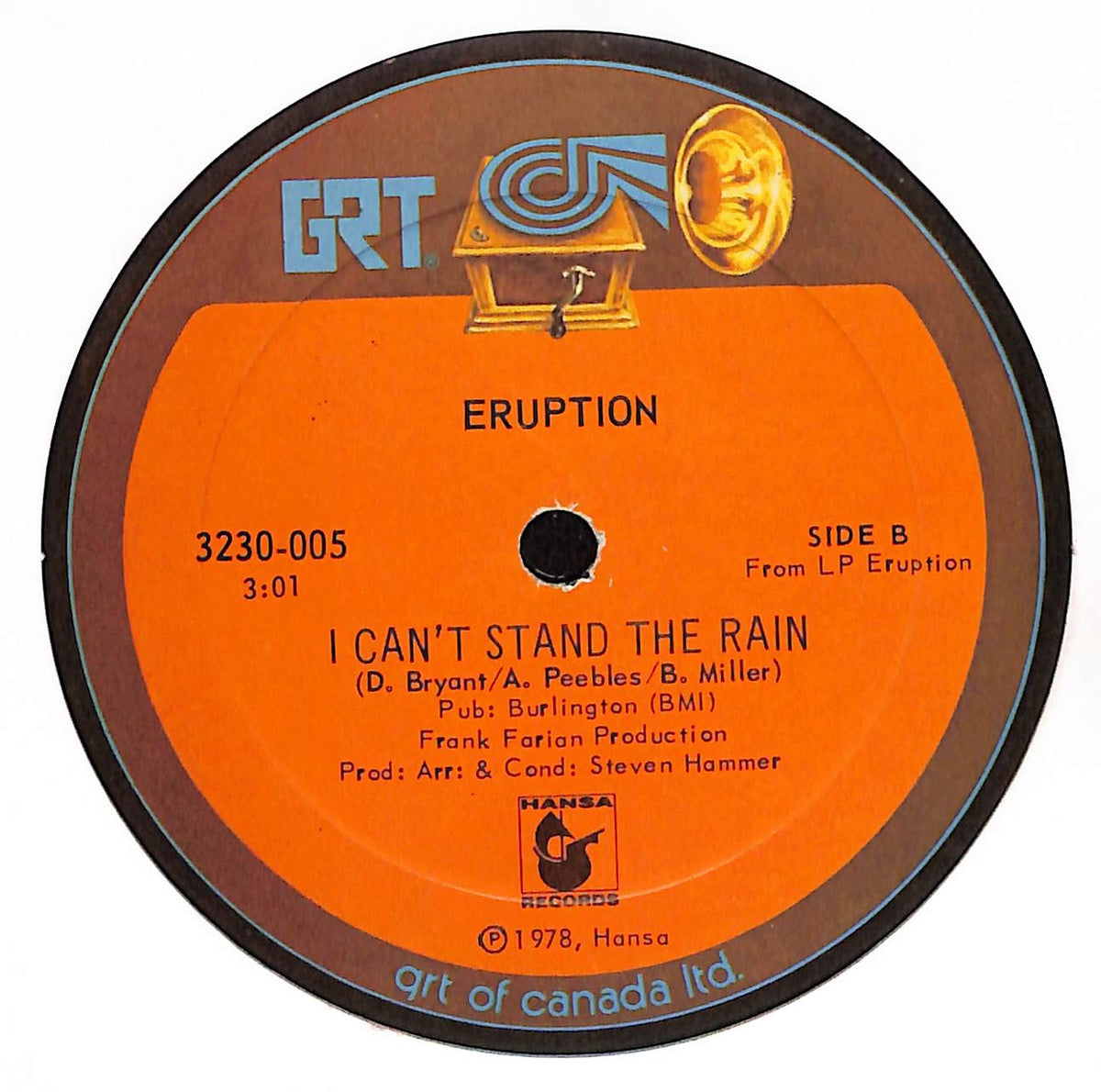 I Can't Stand The Rain
