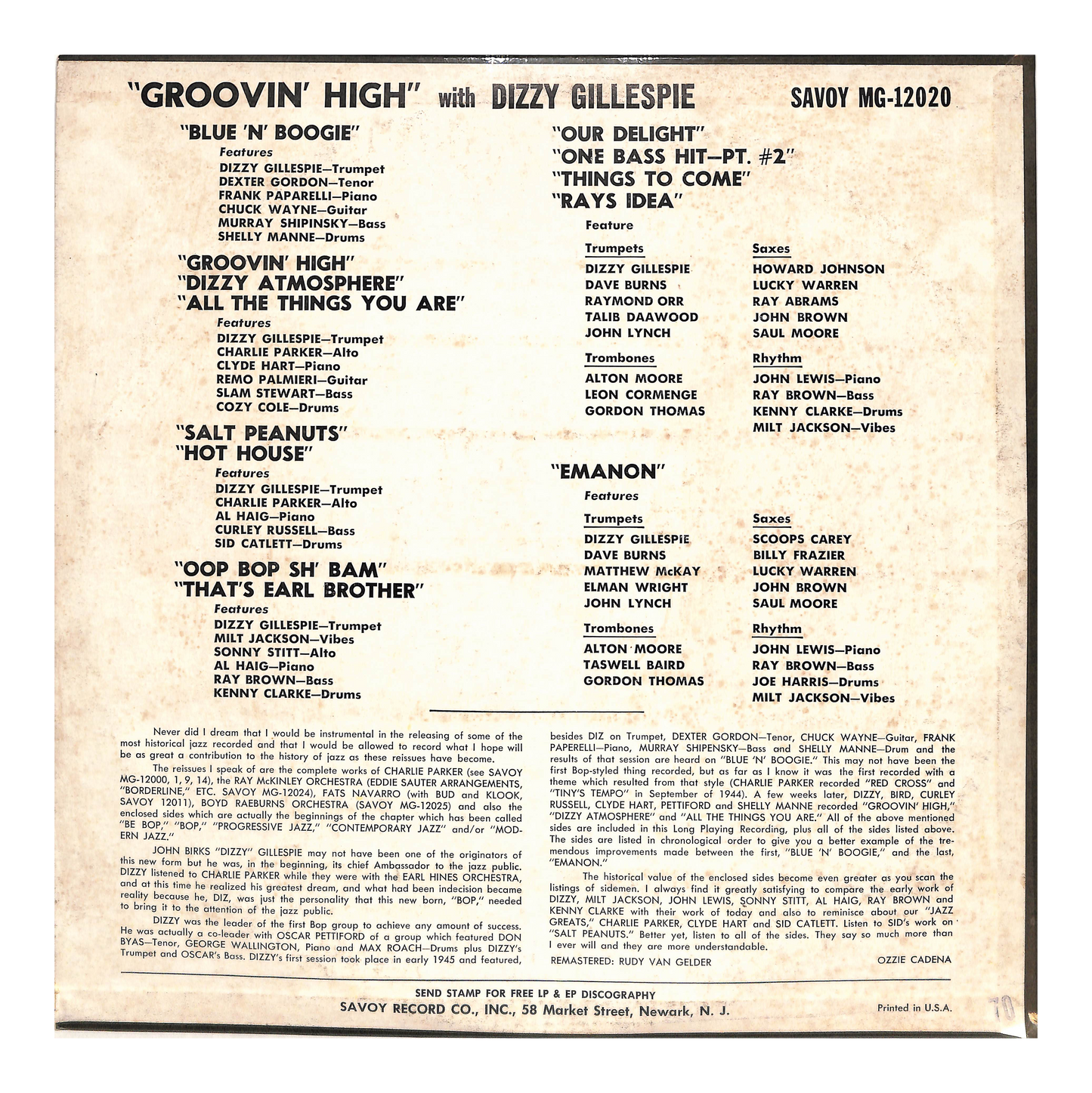 Groovin' High